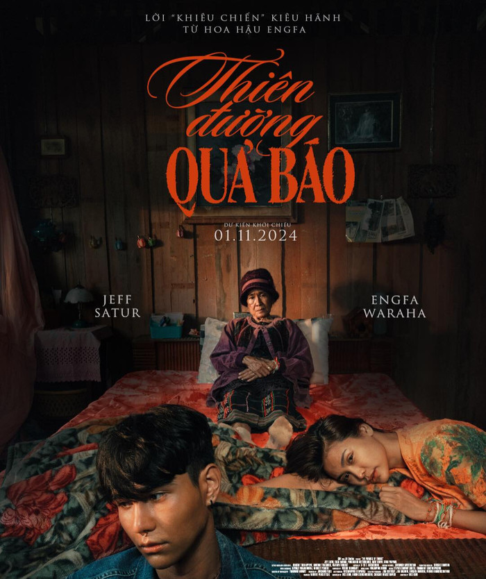 Poster phim mới của Engfa Waraha.