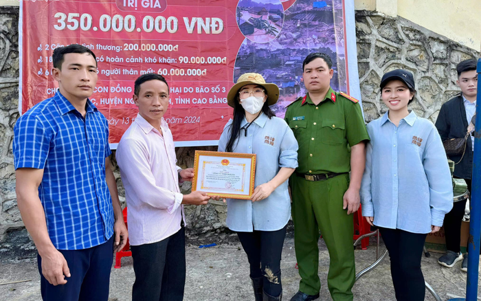 Hành động đẹp của vợ chồng bà Phan Thị Mai trong giai đoạn này nhận được nhiều sự hưởng ứng