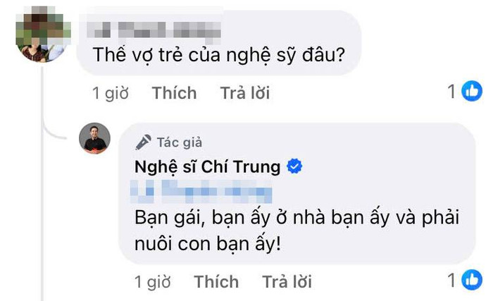 Nghệ sĩ Chí Trung chia sẻ lý do không sống chung cùng bạn gái.