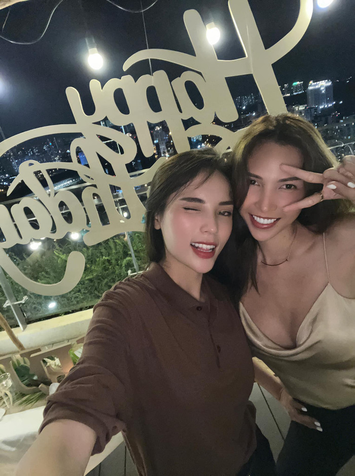 Kỳ Duyên - Minh Triệu từng vô cùng thân thiết. Ảnh: FBNV