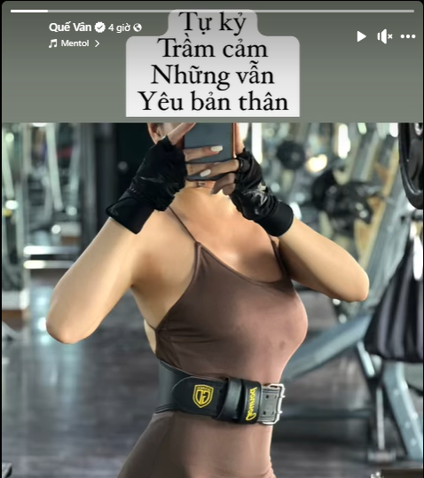 Quế Vân tiết lộ về tình trạng tâm lý hiện tại.