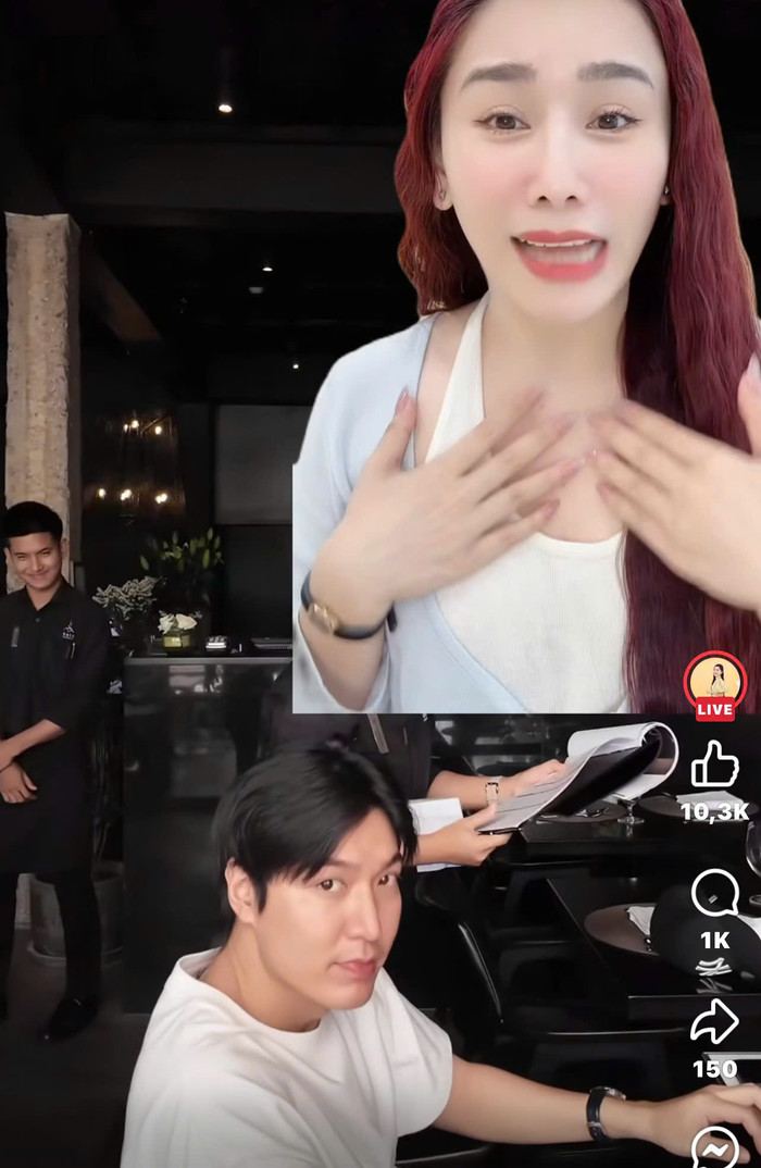 Cô tiếc nuối vì không nhận ra thần tượng.