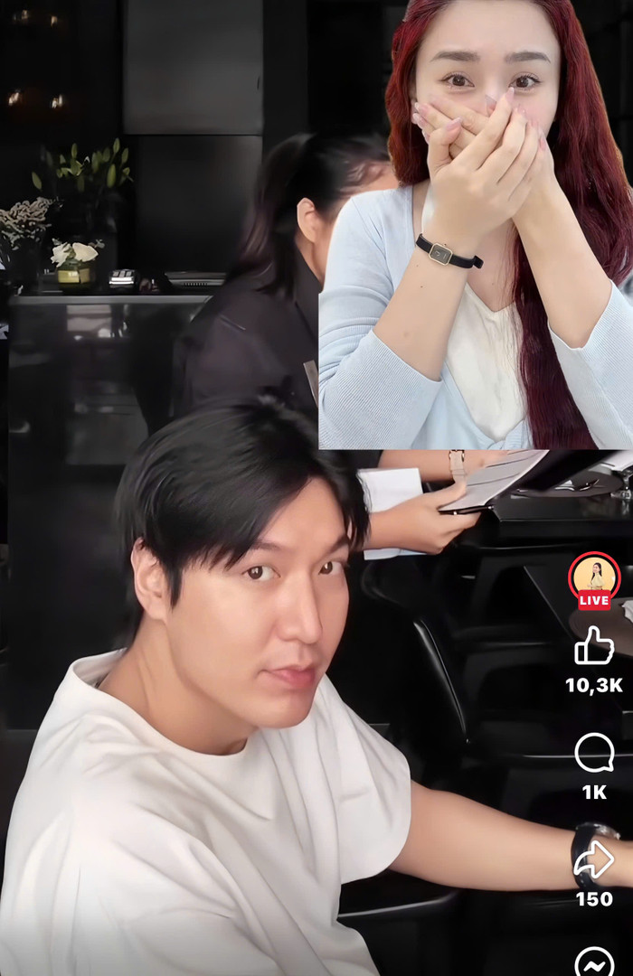 Nữ MC Việt chạm mặt Lee Min Ho.