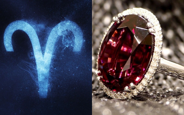 Cung Bạch Dương phù hợp với đá thạch anh đỏ hoặc ngọc hồng lựu. Ảnh minh họa