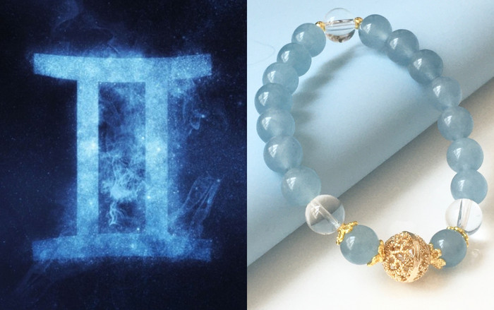 Cung Song Tử phù hợp với thạch anh vàng hoặc đá aquamarine. Ảnh minh họa