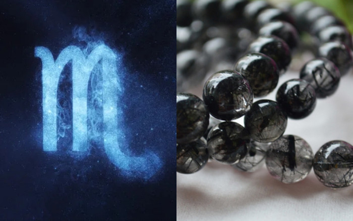 Cung Bọ Cạp phù hợp với thạch anh đen hoặc ngọc hồng lựu. Ảnh minh họa