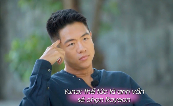 Rayeon vẫn là lựa chọn đầu tiên của anh.