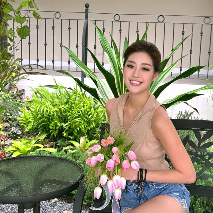 Hoa hậu Khánh Vân chụp ảnh cưới, chuẩn bị lên xe hoa với chồng hơn 17 tuổi Ảnh 3