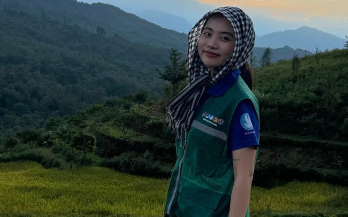 Phương Mỹ Chi để lộ 'thương tích' sau chuyến đi tình nguyện ở miền Bắc Ảnh 2