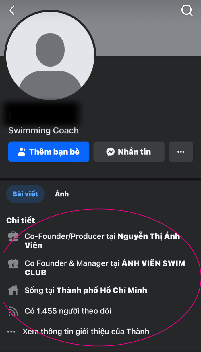 Bạn trai tin đồn của Ánh Viên đã xoá thiết lập mối quan hệ đính hôn. 