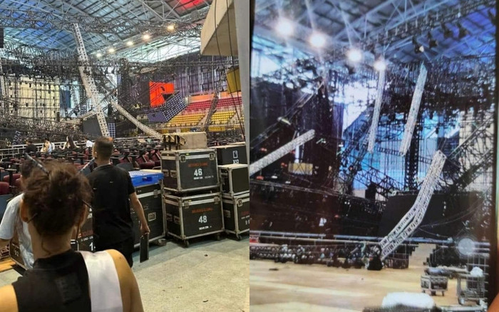 Miss Cosmo gặp sự cố sập sân khấu, một người bị thương Ảnh 2