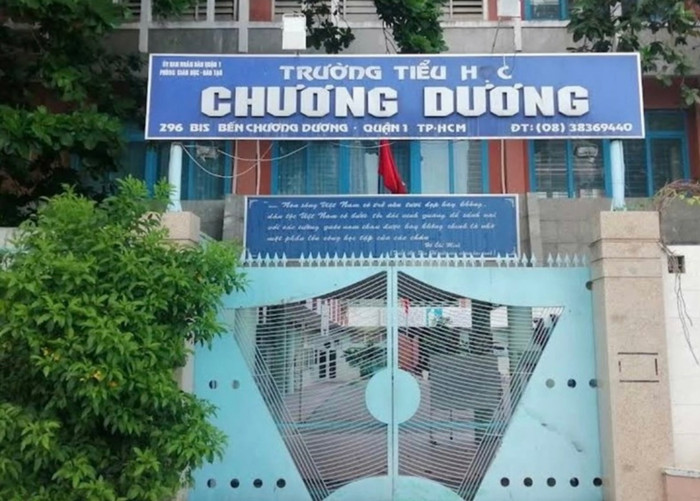 Trường tiểu học Chương Dương (Quận 1, TP.HCM).