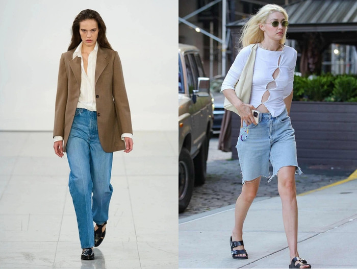 Quần jeans luôn giữ vững vị thế trong làng thời trang.