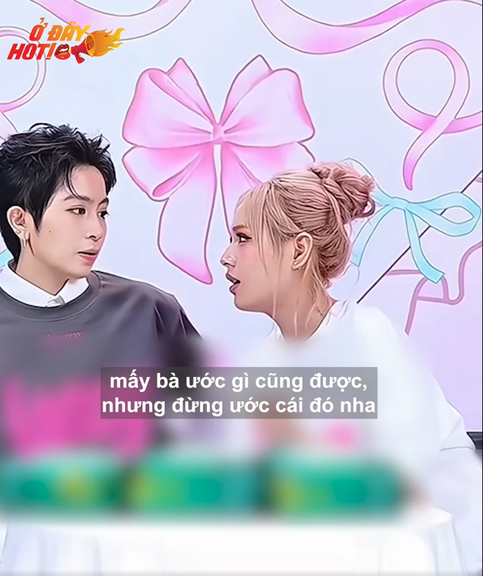 Xoài Non 'đánh dấu chủ quyền' khi có fan 'ước chồng chị cũng là chồng em'.