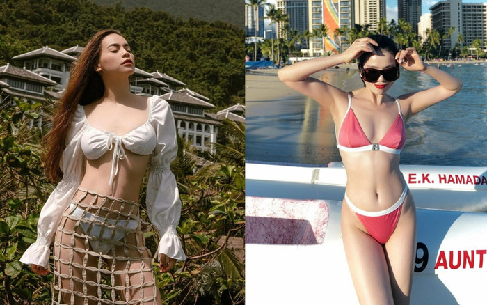 Lệ Quyên và Hồ Ngọc Hà: Ai mới là nữ hoàng áo tắm? Ảnh 2