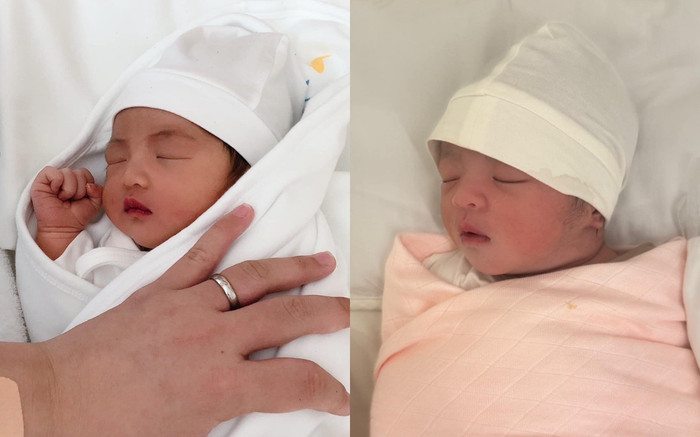 Hai con gái của Đông Nhi giống nhau như đúc Ảnh 2