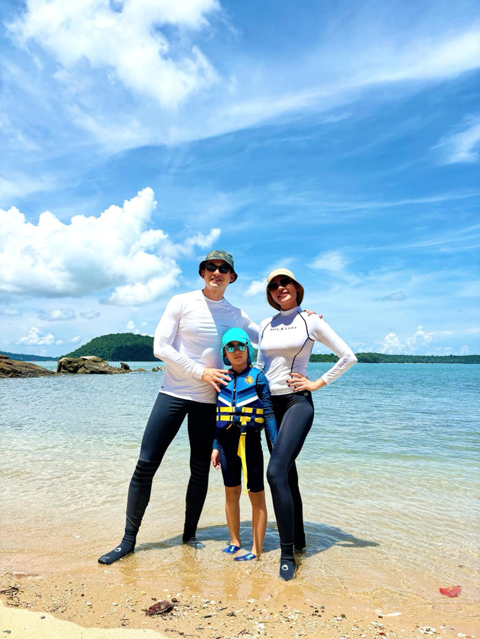 hiện, Thúy Diễm và Lương Thế Thành có một con trai chung.