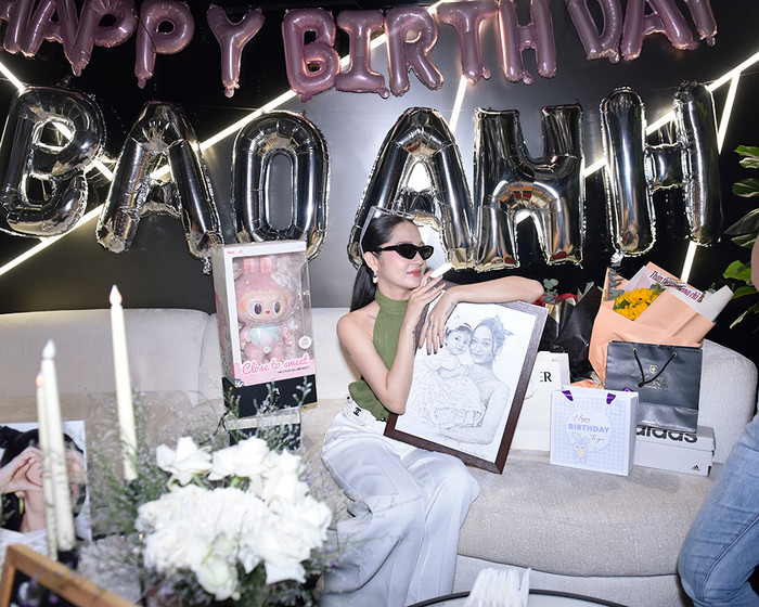 Nữ ca sĩ nói, sinh nhật 2023 là cột mốc đáng nhớ nhất khi mang thai con gái đầu lòng.