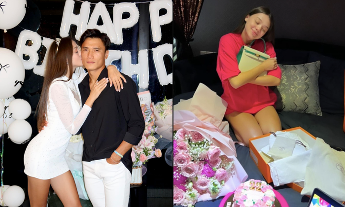 Cách đây không lâu, thủ môn Bùi Tiến Dũng đã tổ chức sinh nhật sang trọng cho bà xã Dianka Zakhidova. Còn nhớ vào năm 2022, thủ môn quê Thanh Hoá từng chi hơn nửa tỷ đồng để tặng vợ túi hiệu từ thương hiệu xa xỉ bậc nhất. 