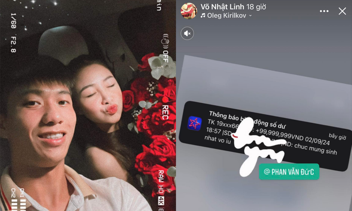 Cầu thủ Phan Văn Đức chi gần 100 triệu đồng để tặng vợ nhân dịp sinh nhật. 