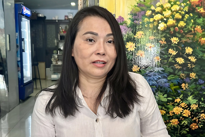 Cô giáo cho biết không giận dỗi. Ảnh: Vietnamnet