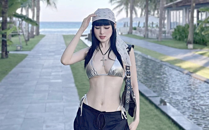 Cựu người mẫu Việt vóc dáng nóng bỏng, cuộc sống như 'bà hoàng' hậu cưới chồng đại gia Ảnh 2