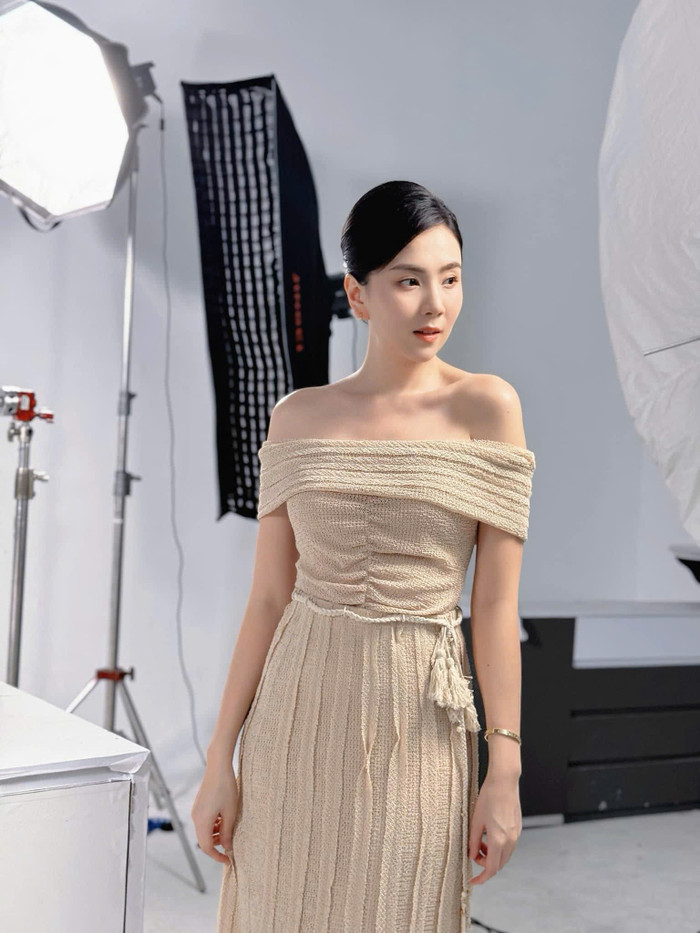 Mai Ngọc ngày càng nhuận sắc sau ly hôn.