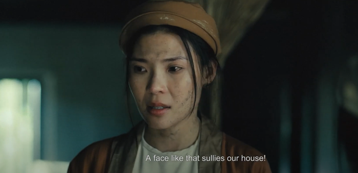 Những hình ảnh đầu tiên của Thúy Diễm trong phim điện ảnh Cám thu hút sự chú ý của khán giả. 