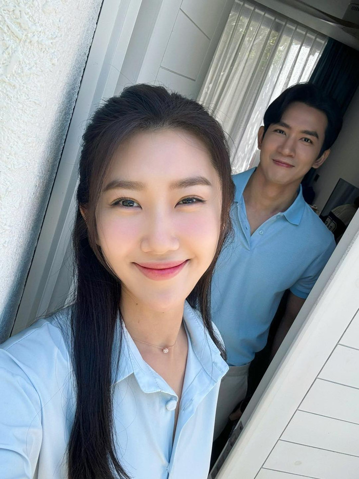 Thuý Ngân và Võ Cảnh được netizen tích cực 'đẩy thuyền' vì quá đẹp đôi. 