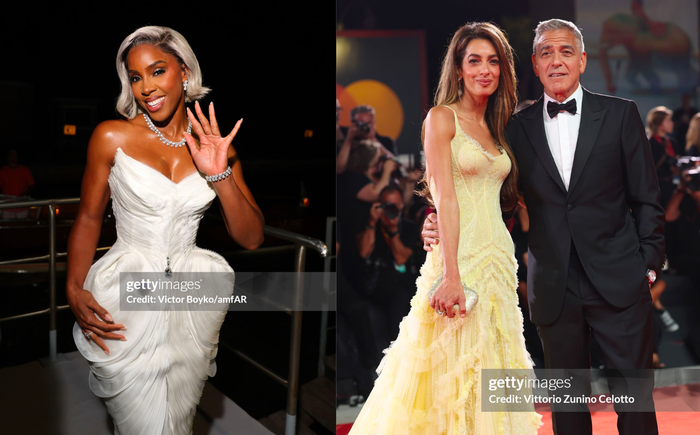 Váy áo trễ nải cũng xuất hiện dày đặc trên thảm đỏ LHP Venice 2024.