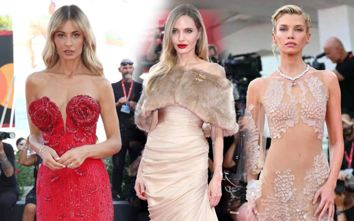 Xu hướng xuyên thấu, trễ nải, lông vũ 'xâm chiếm' thảm đỏ LHP Venice 2024 Ảnh 2