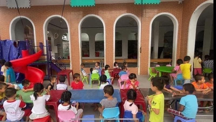 Những đứa trẻ không nơi nương tựa được ông Hiệp nhận về nuôi cho ăn học.