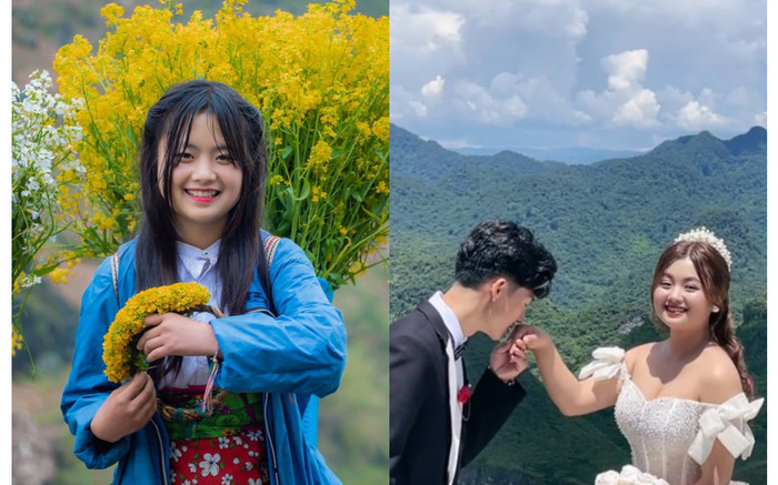 'Phúng Phính' Hà Giang chính thức lên xe hoa: Gia thế chú rể gây tò mò? Ảnh 2