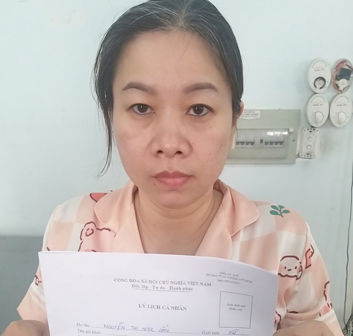 Đối tượng Nguyễn Thị Ngọc Cẩm