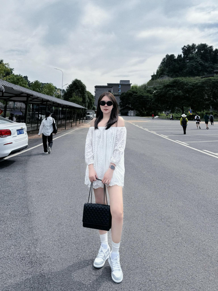 Cô nàng hiện làm nghề kinh doanh online