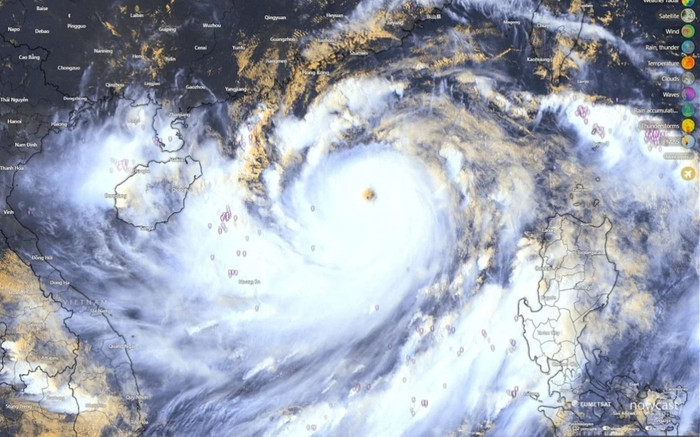 Siêu bão số 3 cách Quảng Ninh 620km Ảnh 2