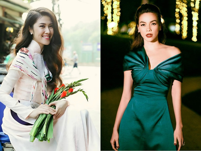 Siêu mẫu Thu Hằng từng đánh bại Hồ Ngọc Hà.