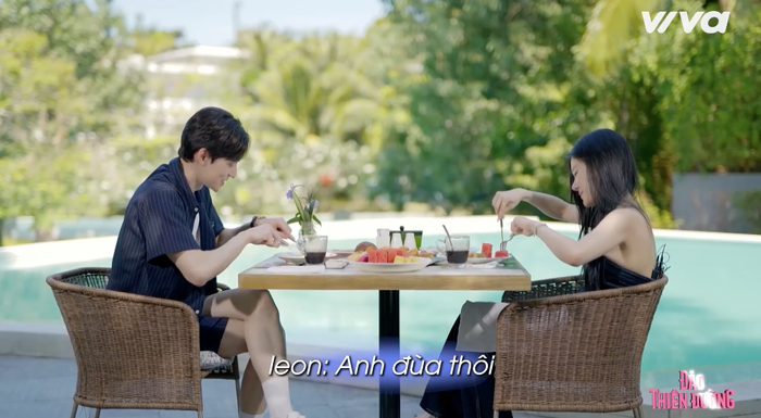 Lee Rayeon và Sung Ieon đã bữa ăn sáng vui vẻ, cùng nhau trò chuyện.