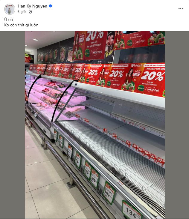 Vợ Mạc Hồng Quân tích trữ thực phẩm trước siêu bão Yagi.