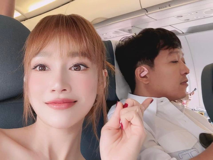 Trường Giang trông gầy hơn trong ảnh gần đây do Nhã Phương chia sẻ.