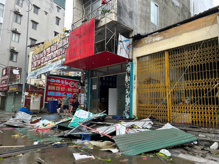 Thiệt hại nặng nề do bão YAGI ở Quảng Ninh