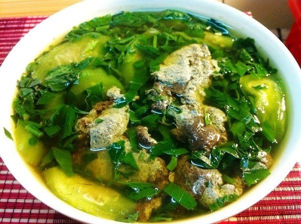 Đặc sản canh cua lá dâm bụt nổi tiếng Ninh Bình