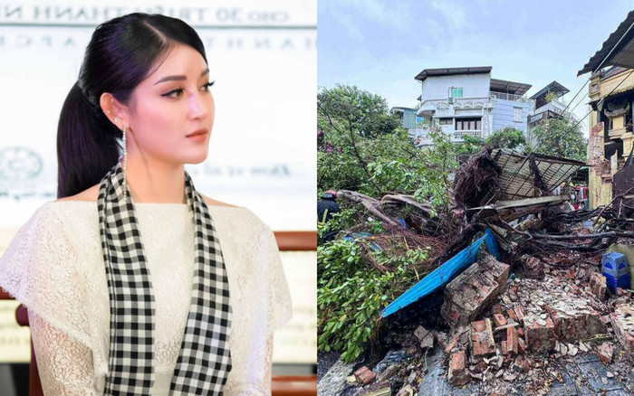 Á hậu Huyền My thiệt hại tài sản sau siêu bão Yagi Ảnh 2