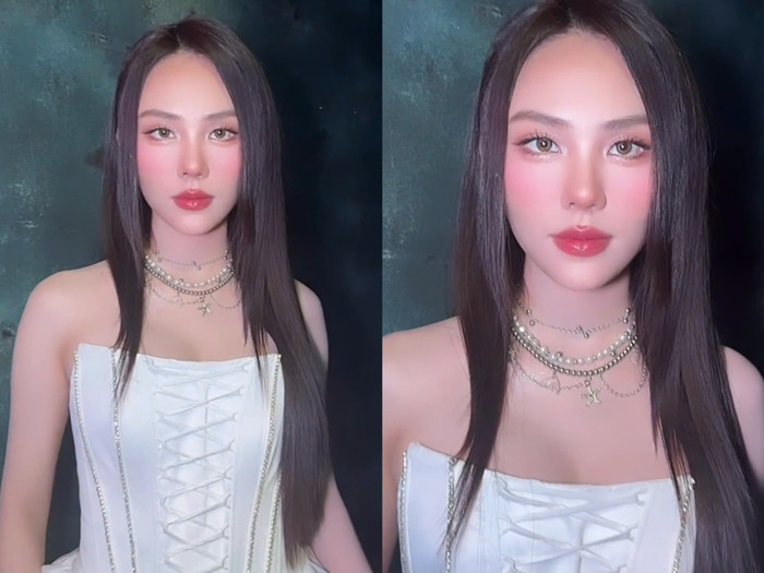 Hoa hậu Mai Phương xuất hiện với gương mặt đơ cứng, bị nghi đã can thiệp 'dao kéo'.