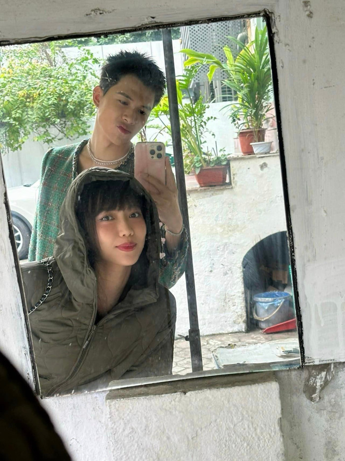 Khoảnh khắc đời thường đáng yêu của Diệu Nhi và Anh Tú.