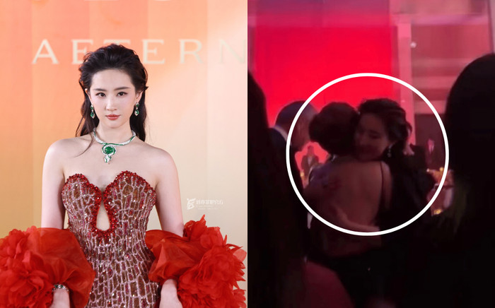 Lưu Diệc Phi ôm chặt Triệu Lộ Tư Ảnh 2