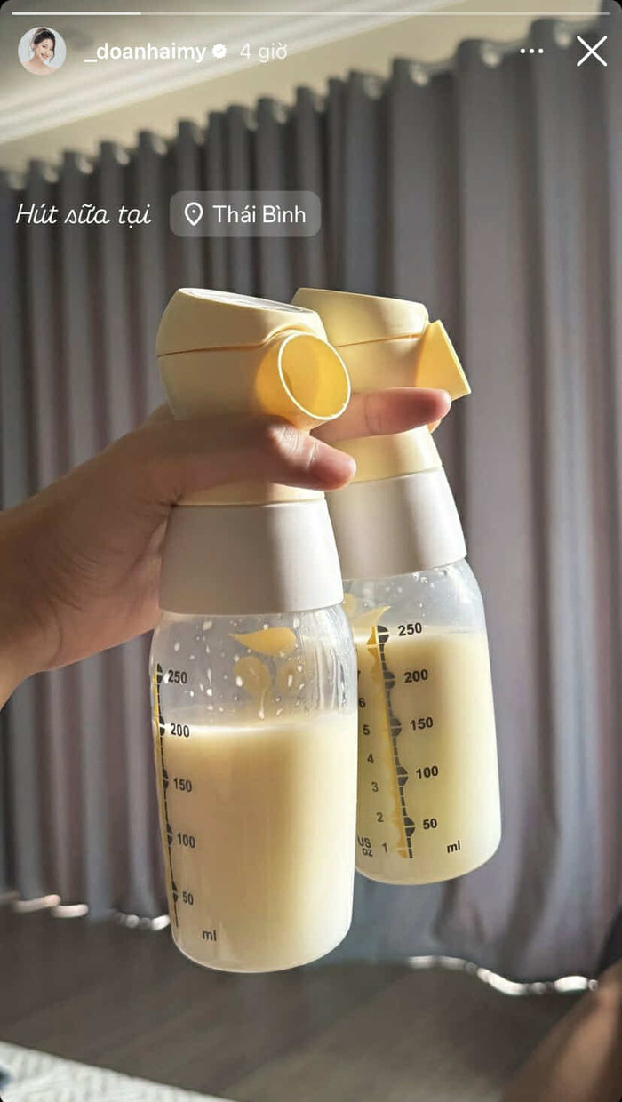 Vợ Đoàn Văn Hậu hào hứng check-in tại Thái Bình. Ảnh: Instagram _doanhaimy