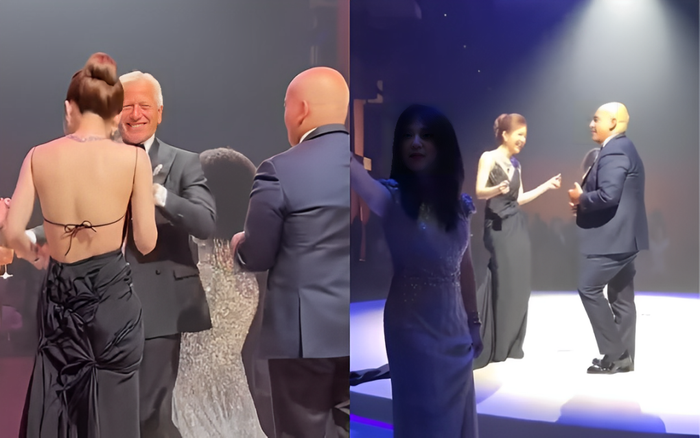 Khoảnh khắc nhún nhảy gây bão của Triệu Lộ Tư.