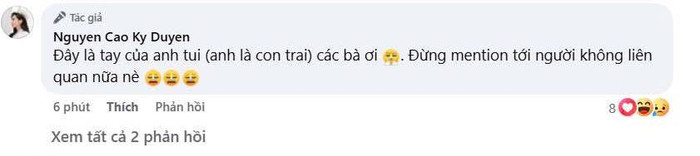 Kỳ Duyên giải thích rõ về người đi ăn cùng với cô mới đây. (Ảnh chụp màn hình)