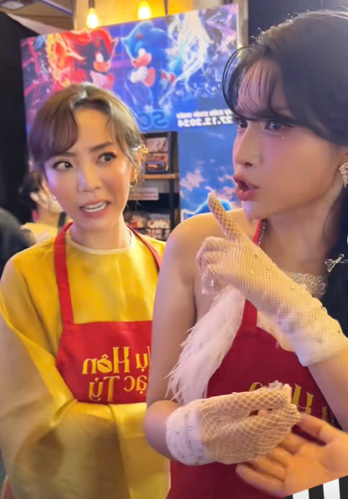 Thu Trang bật mí chuyện yêu đương của Khả Như - Huỳnh Phương. Ảnh: Chụp màn hình